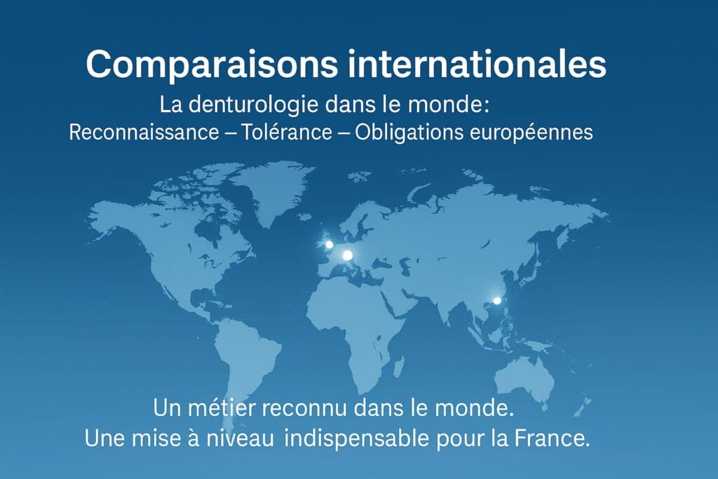 Comparaisons Internationales 3 Comparaisons internationales denturiste