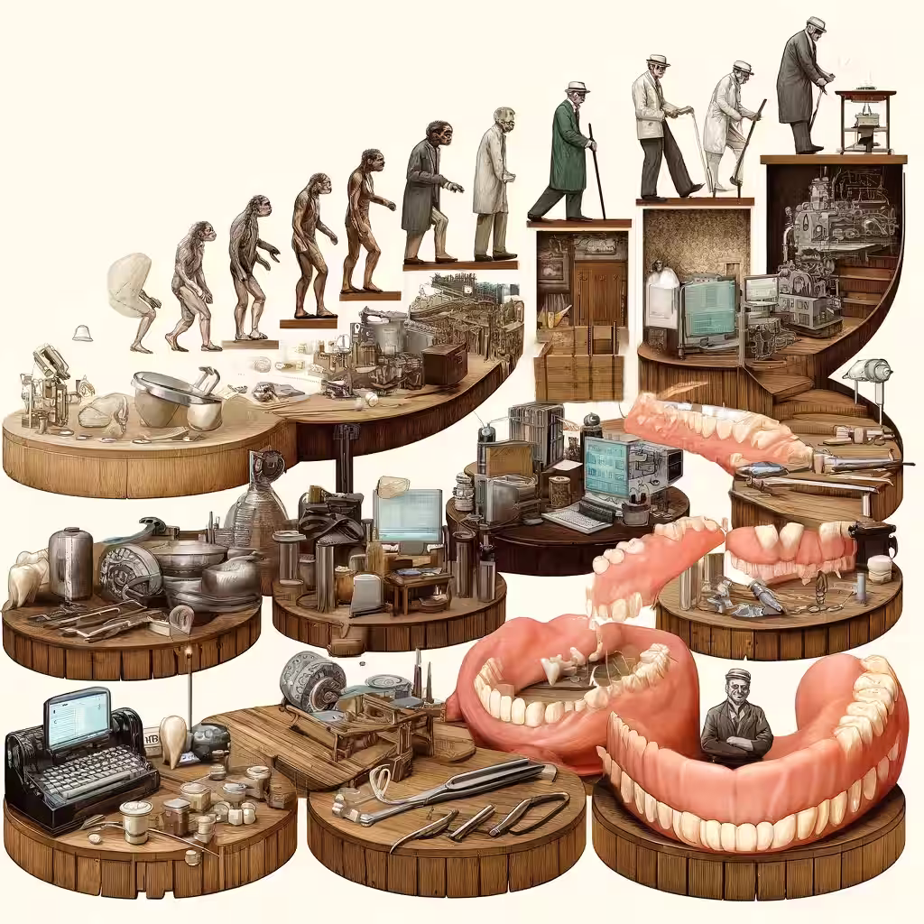 Denturisme les Origines et Évolution 31 Évolution Vers le Denturisme Moderne