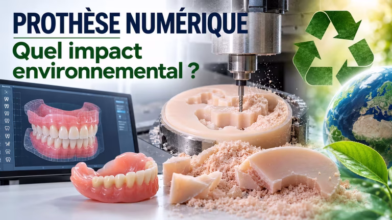 Le numérique transforme profondément la prothèse dentaire, mais tous les procédés de fabrication n’ont pas le même impact environnemental. Matières premières, déchets d’usinage, poussières, énergie, recyclage et fabrication additive : France-Denturiste ouvre un dossier documenté à partir des publications scientifiques disponibles.
